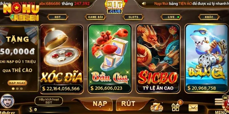 HitClub Dịch vụ chuyên nghiệp