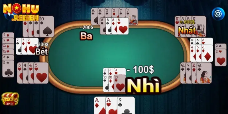 Bài Phỏm – Trò chơi bài đổi thưởng hấp dẫn hiện nay 4 Quan sát, ghi nhớ các quân bài